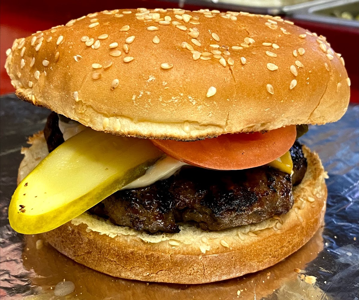 Main Menu - Burgers and Hot Dogs